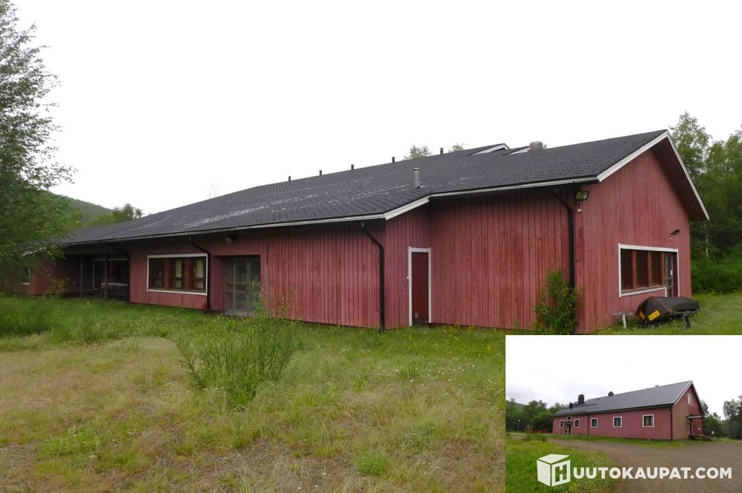 Myydään 2,320 hehtaarin kiinteistö rakennuksineen Outakoskella, Utsjoki / Säljs 2,320 ha fastighet med byggnader i Outakoski, Utsjoki, Utsjoki