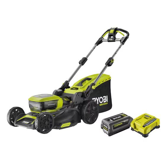Battery lawn mower Ryobi RY36LMX46A-150 36V 1x5.0Ah, model shop, Tampere
