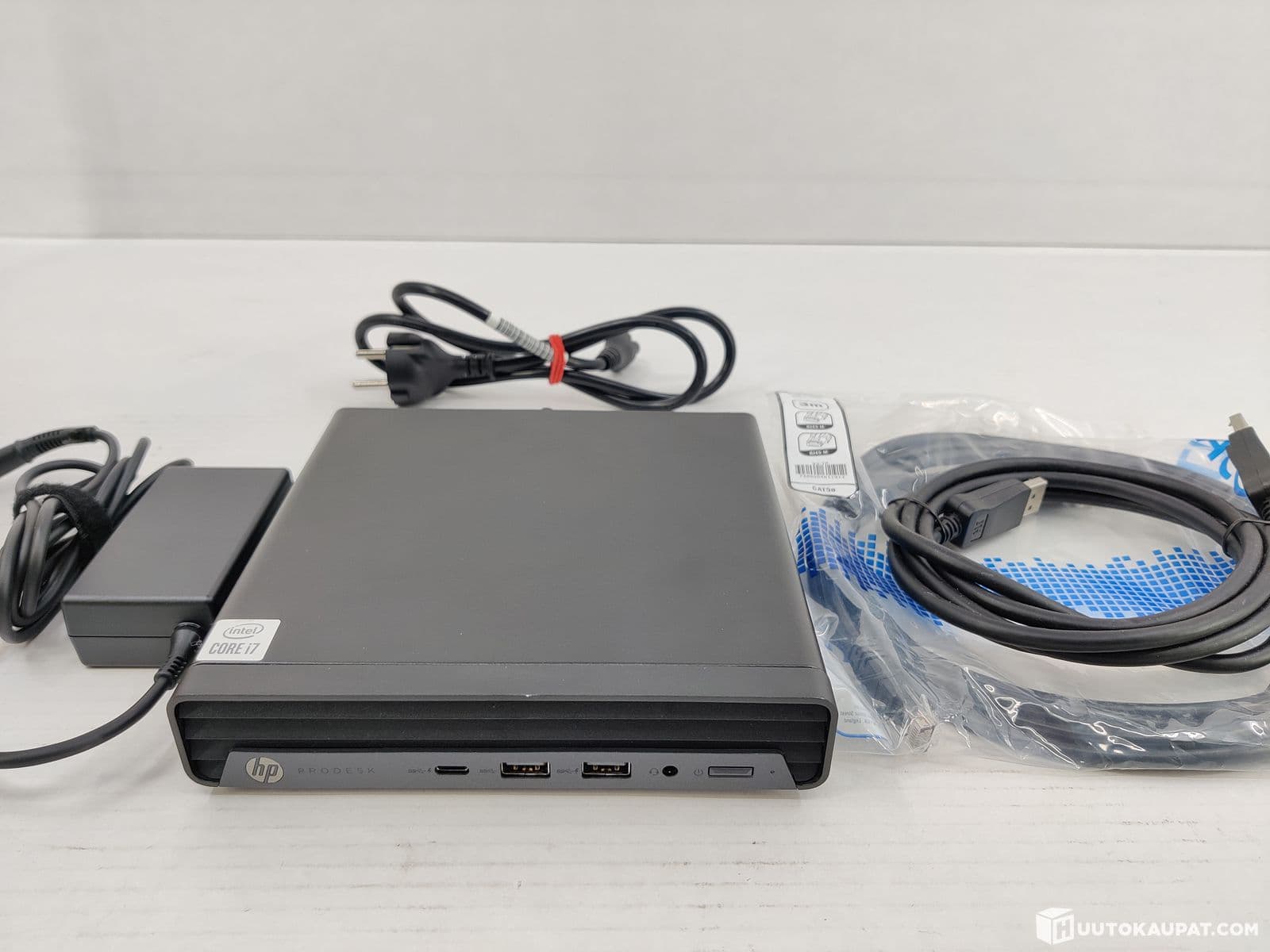 Great HP Prodesk 400 G6 Mini Desktop /i7-10700T/256 GB NVMe/16GB RAM/WIN 11 Home, Riihimäki
