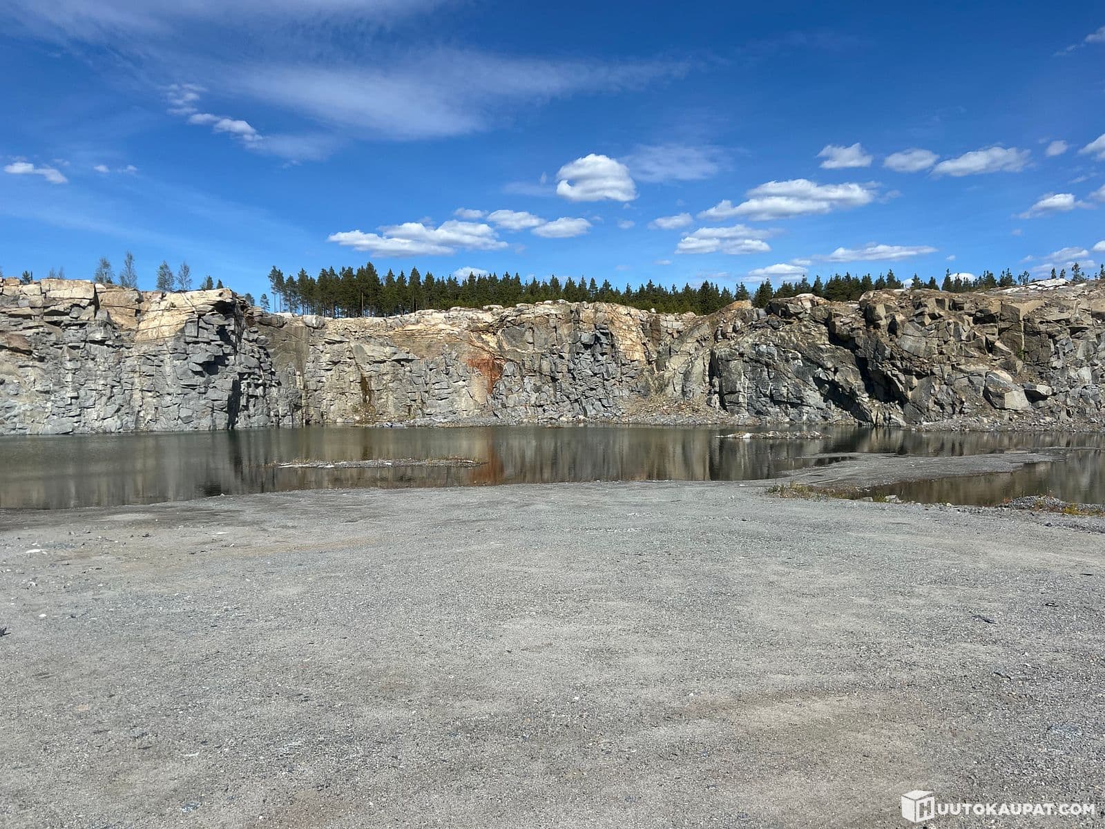 Rock area 10.5ha. Kuortane. Acceptable 970,000 cubic metres., Kuortane