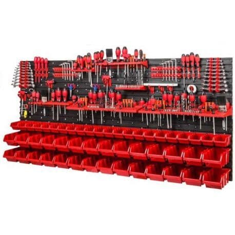 Large Tool Wall with Compartments 170x78CM