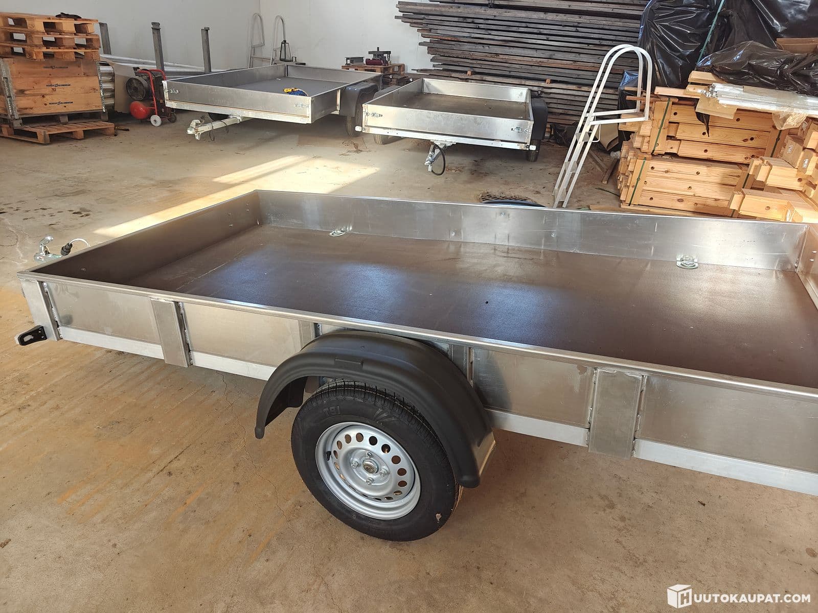 New Class O1 single-axle trailer, Somero