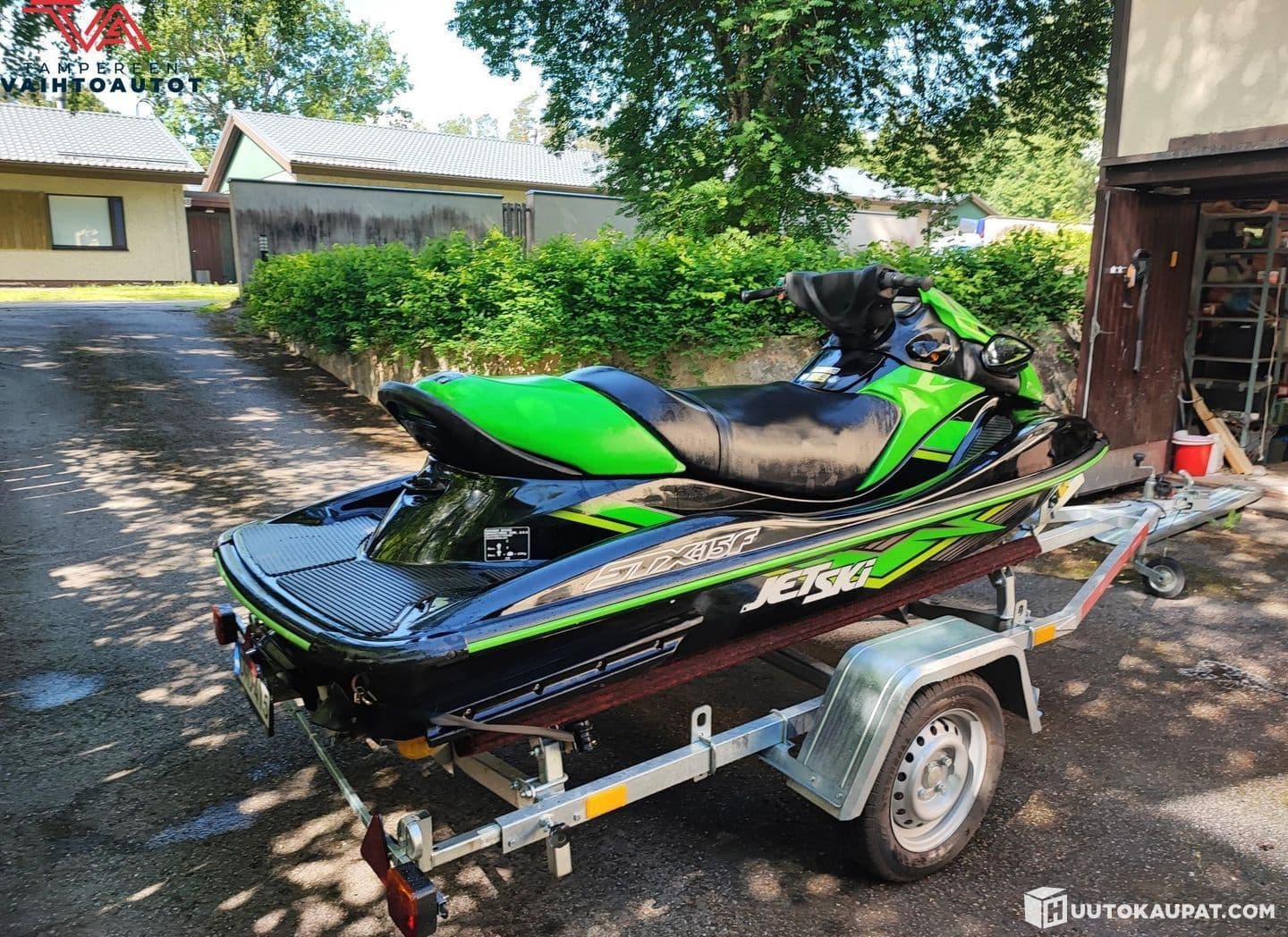 Kawasaki STX-15 F. 3-seat jet in small hours! Trailer included in the price., Valkeakoski