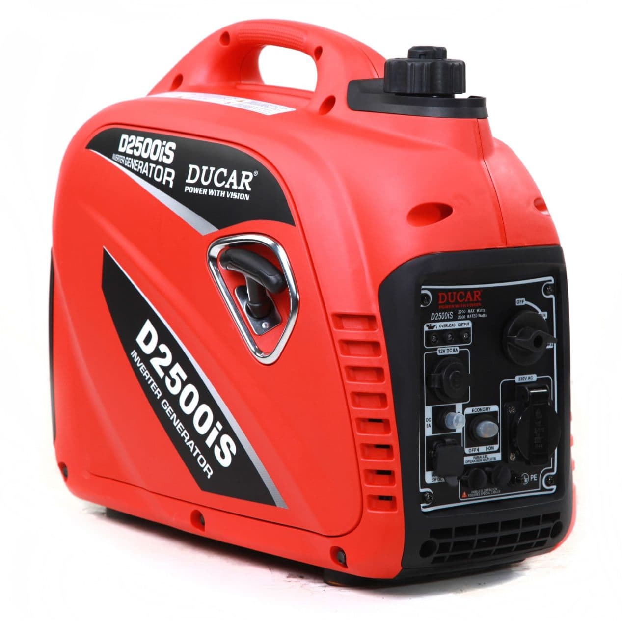 Batch! Ducar D2500iS generator - Produces flat blue wave electricity - Warranty 12 months, Lahti