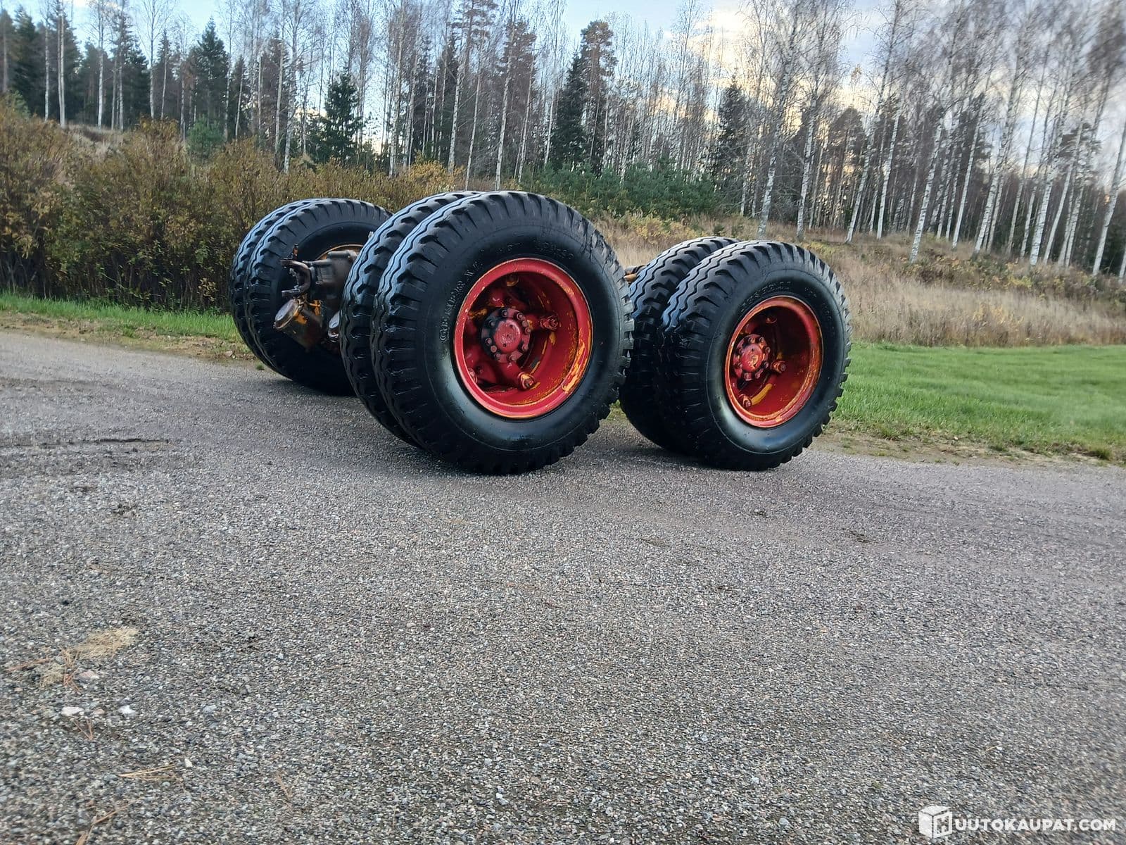 American prefabricated rocking axle assembly, Salo