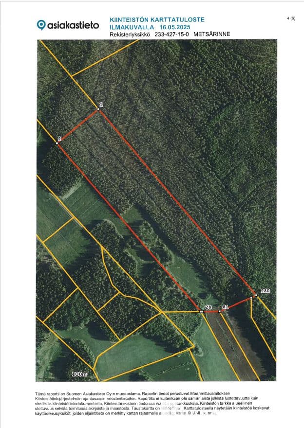 Plot 1 of the property called Metsärinne, Kauhava