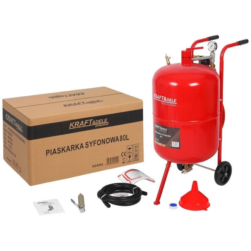 Sandblasting Machine 80L + Accessories