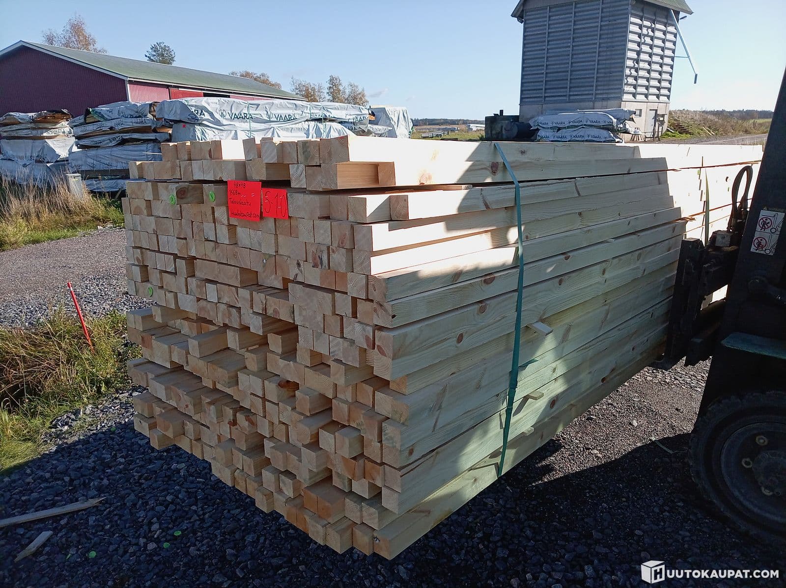 48 x 48mm 1568m Starting price 0.91€/Metri, Loimaa