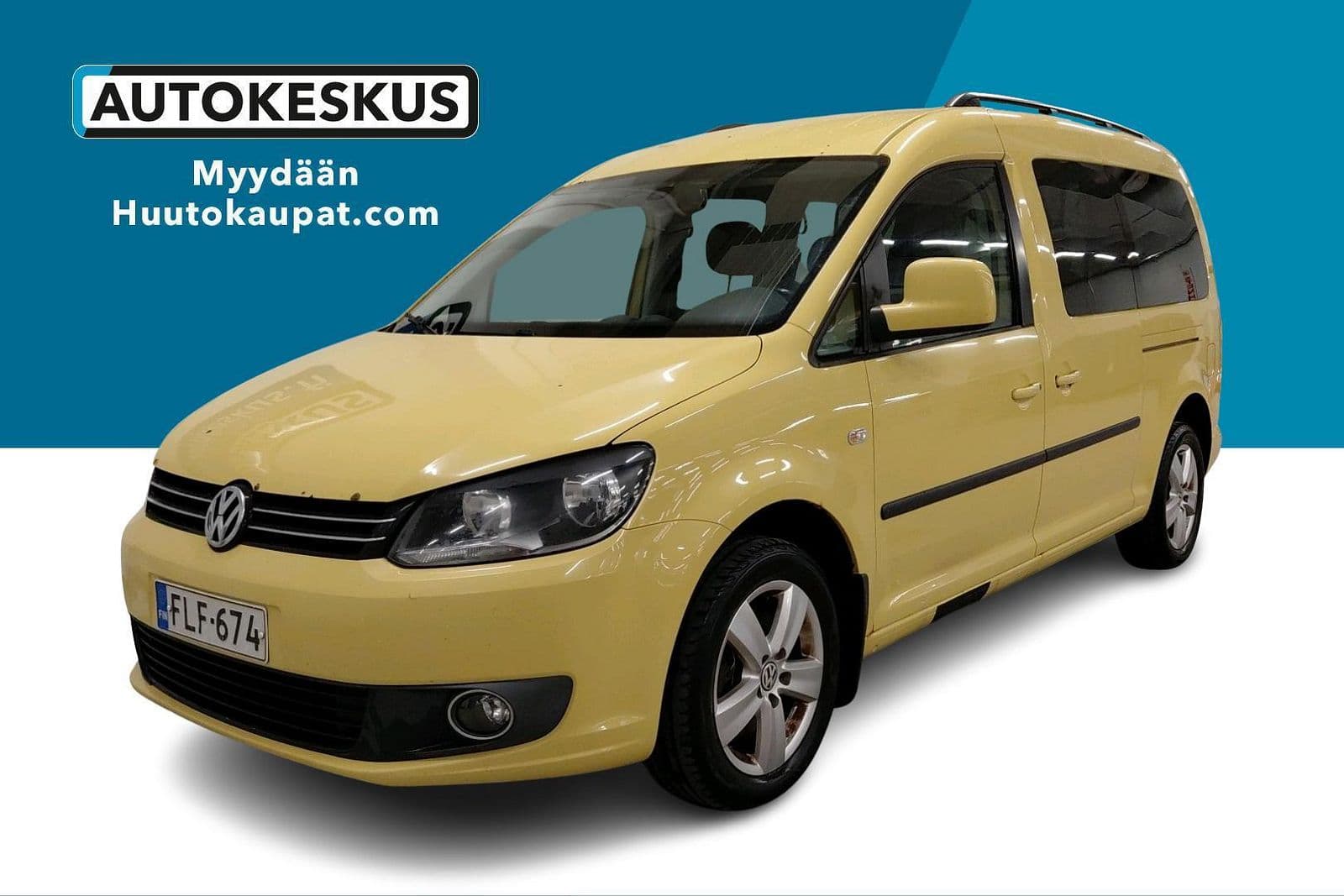 Volkswagen Caddy Maxi 2.0 TDi DSG Comfortline for 7 persons, 2013, Vantaa