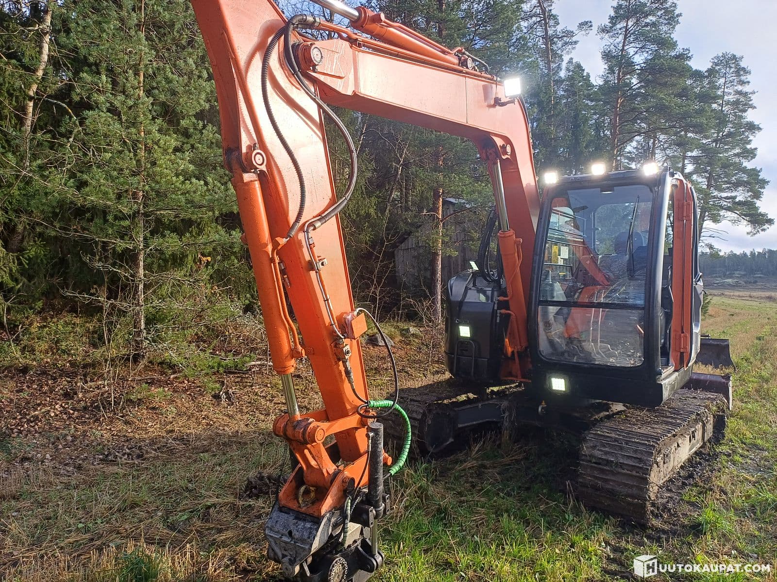 Hitachi ZX85US Excavator, 2008