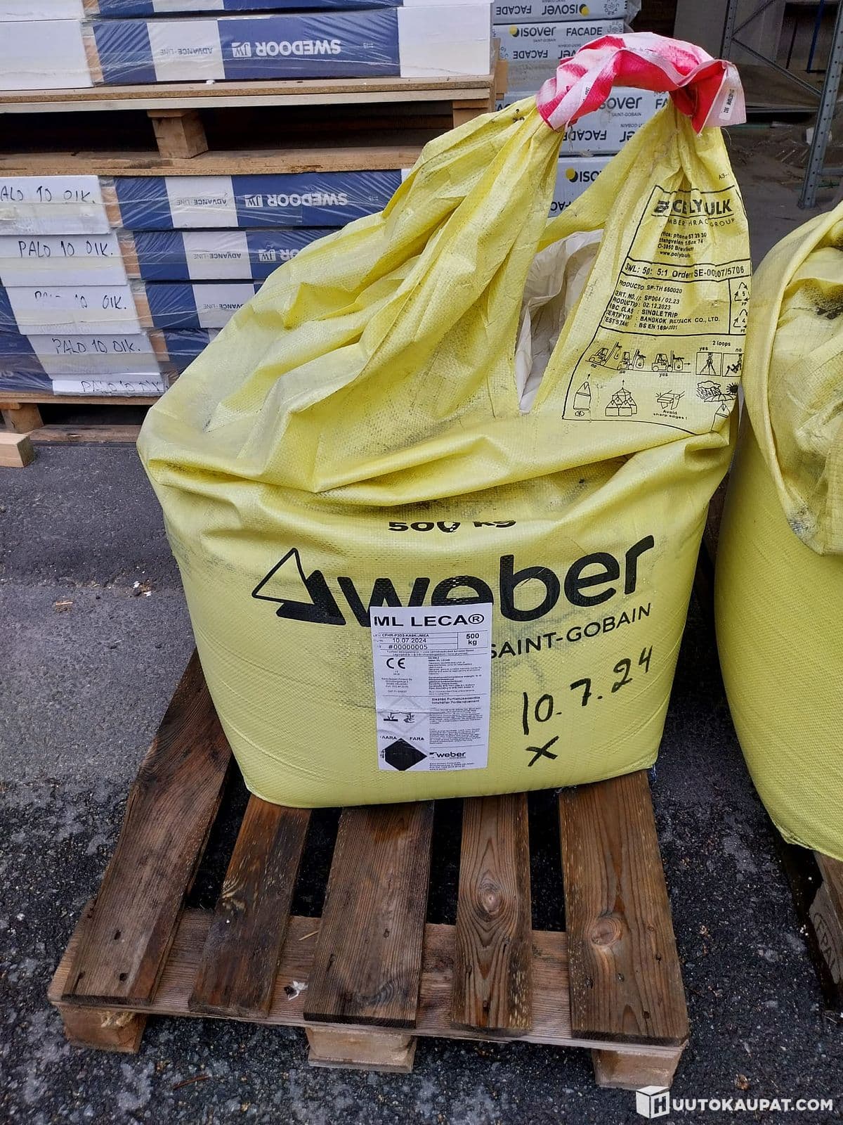 Lot of Old Mortar in Large Bags