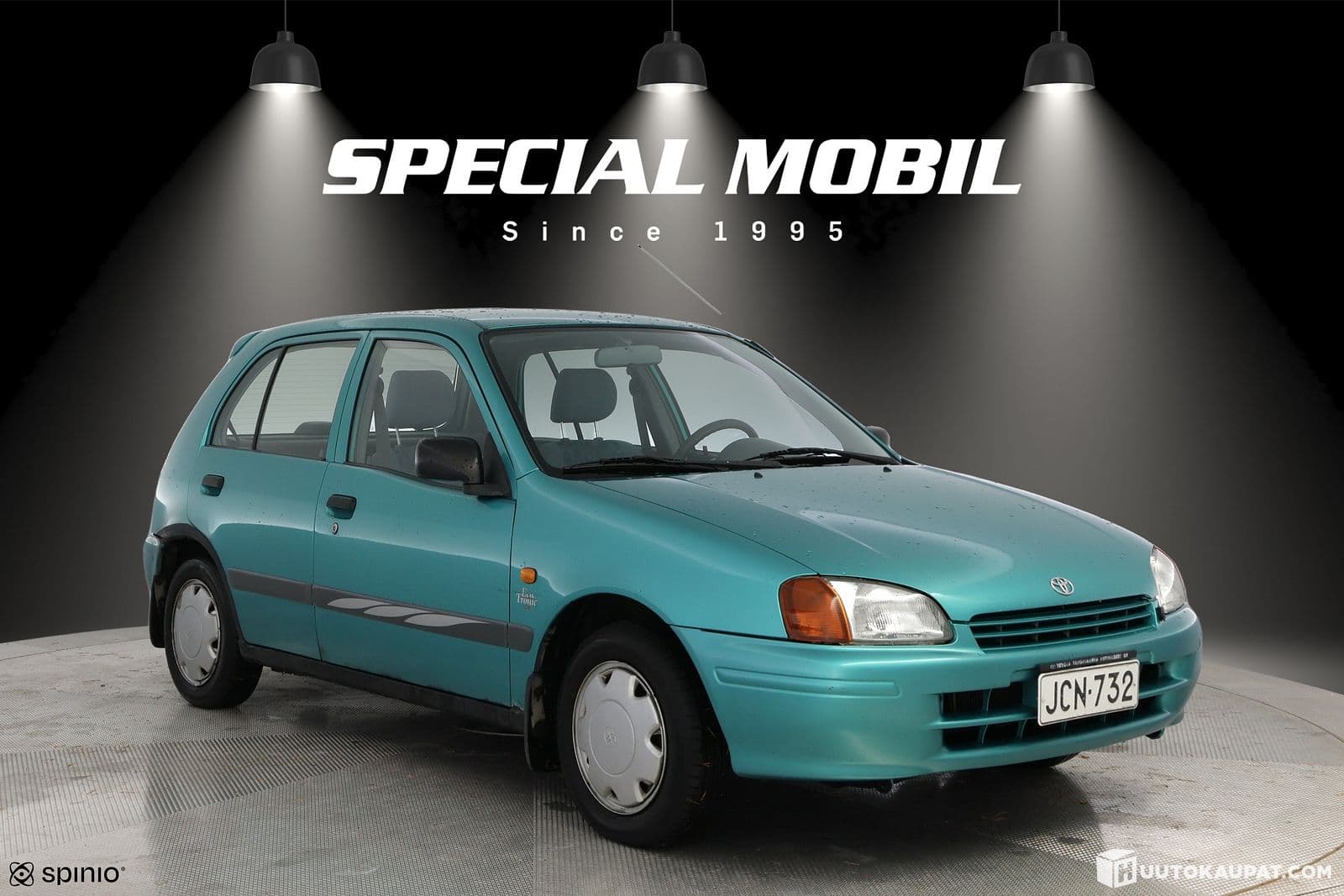 Toyota Starlet, 1998, Raasepori