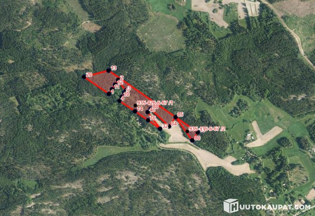 Foreclosed forest property in Virolahti, Gulf of Estonia