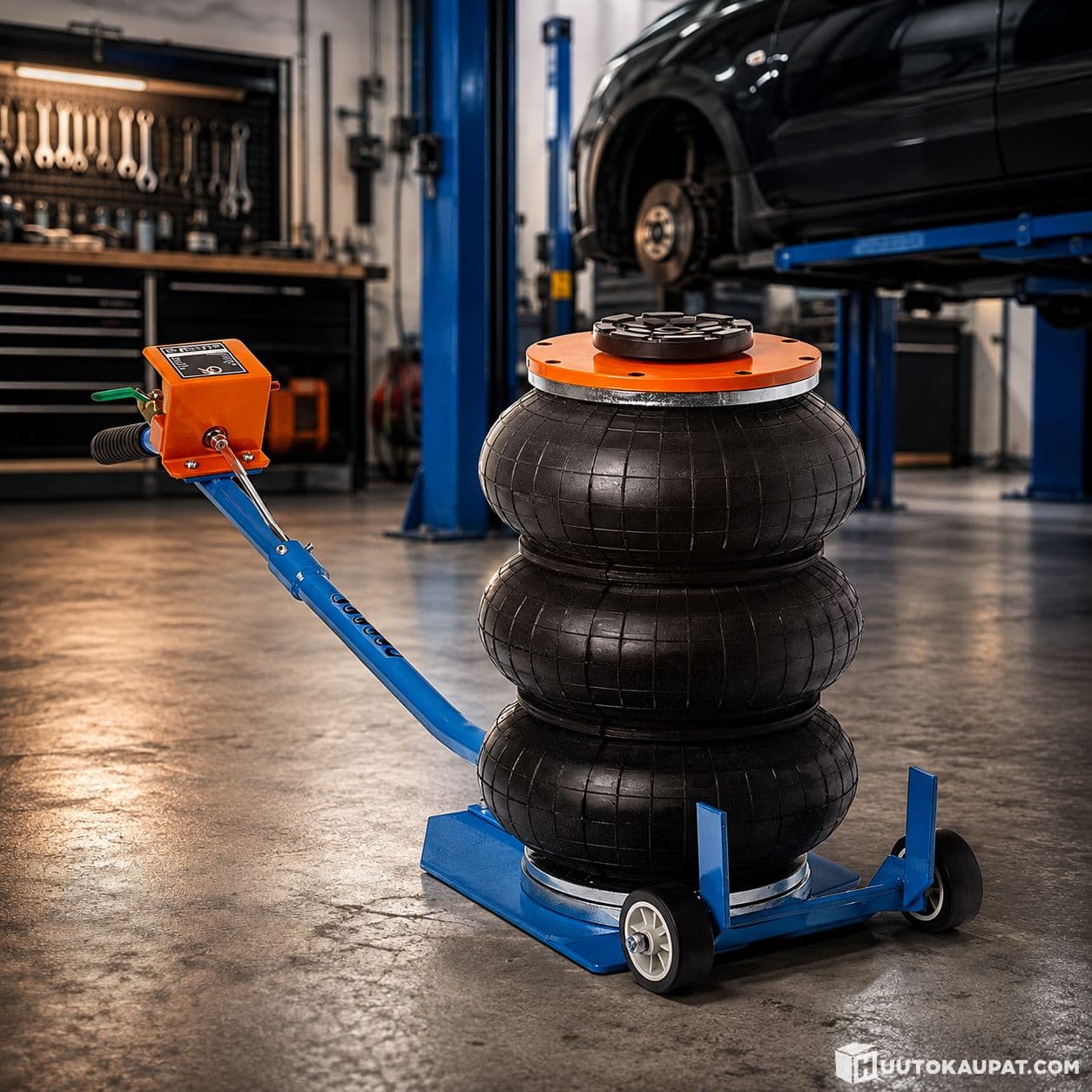 Pneumatic car lift 3500 kg