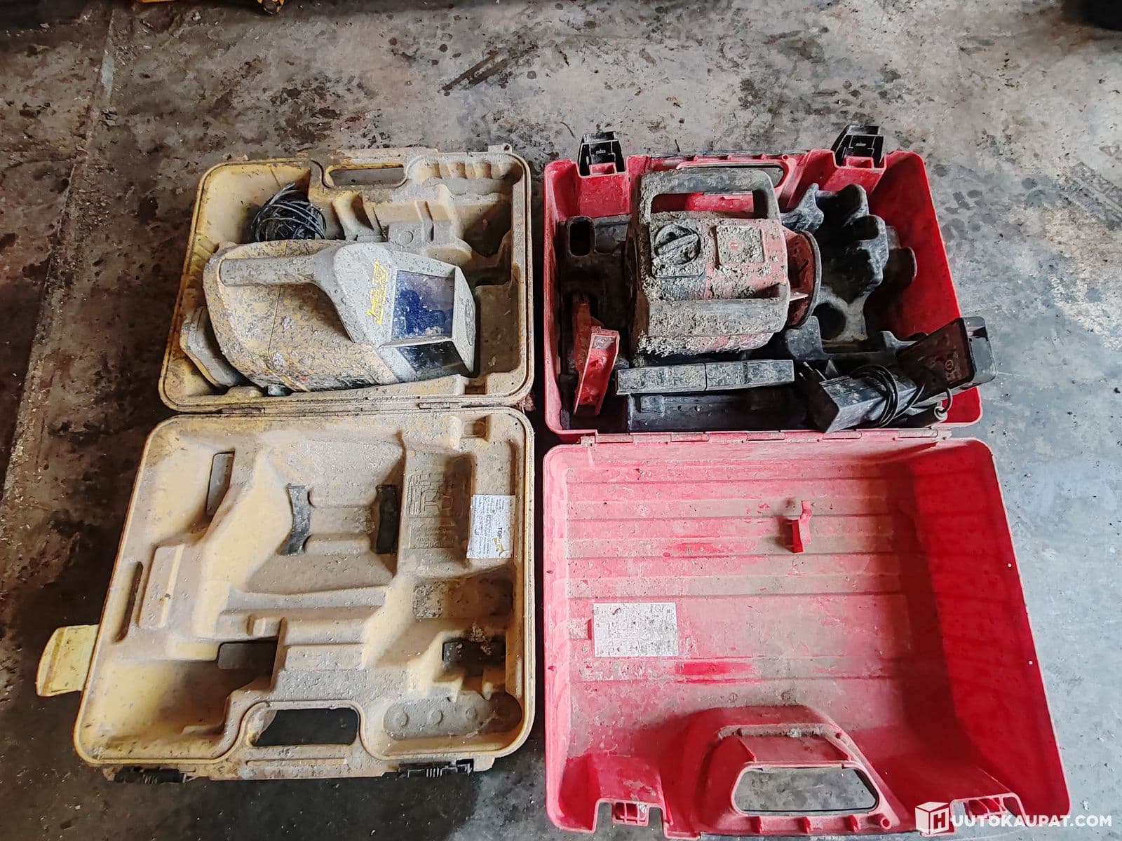 Hilti & Topcon lasers, Pöytyä