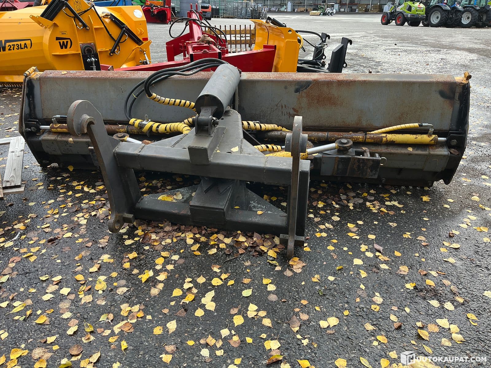 Levenevä Lumiaura Omp-380, talvityö26, Jyväskylä