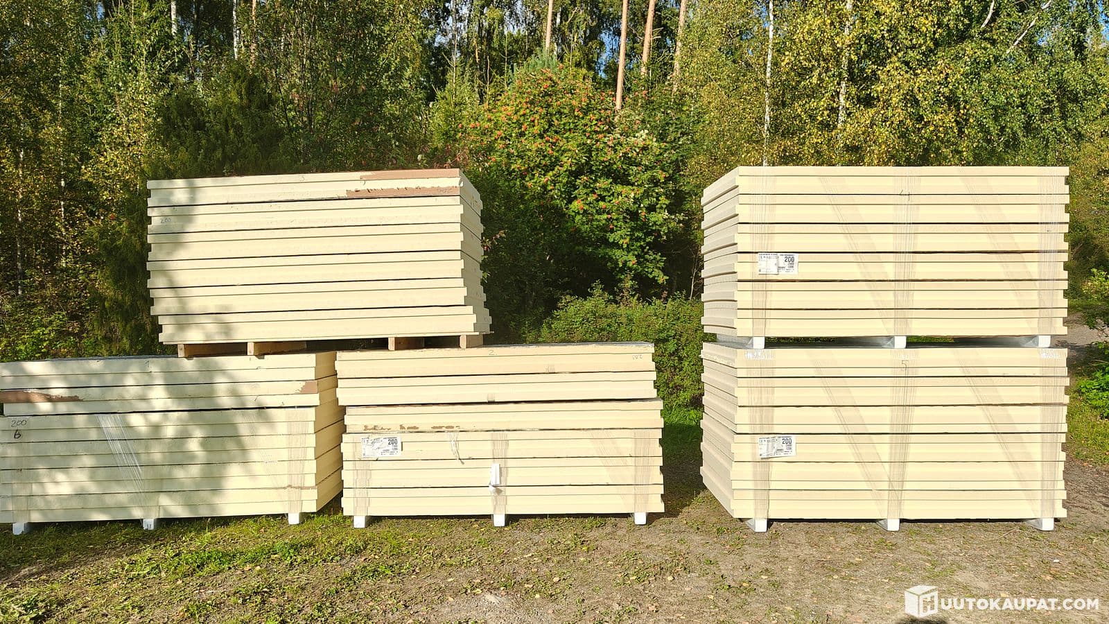 Recticel Polyurethane Insulation Boards 200x1200x2400mm 12 pcs, Vesilahti