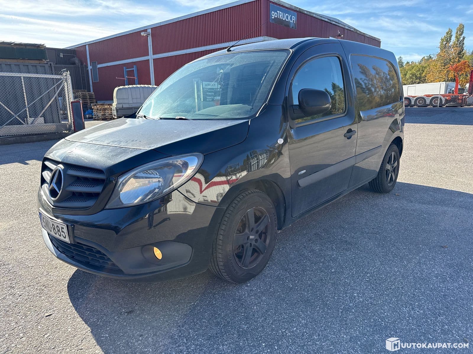 Mercedes-Benz Citan rek.no SNU-885 (lot 3556) CONSTRUCTION AND PLACE A. MERE OY 3658044-9, Espoo