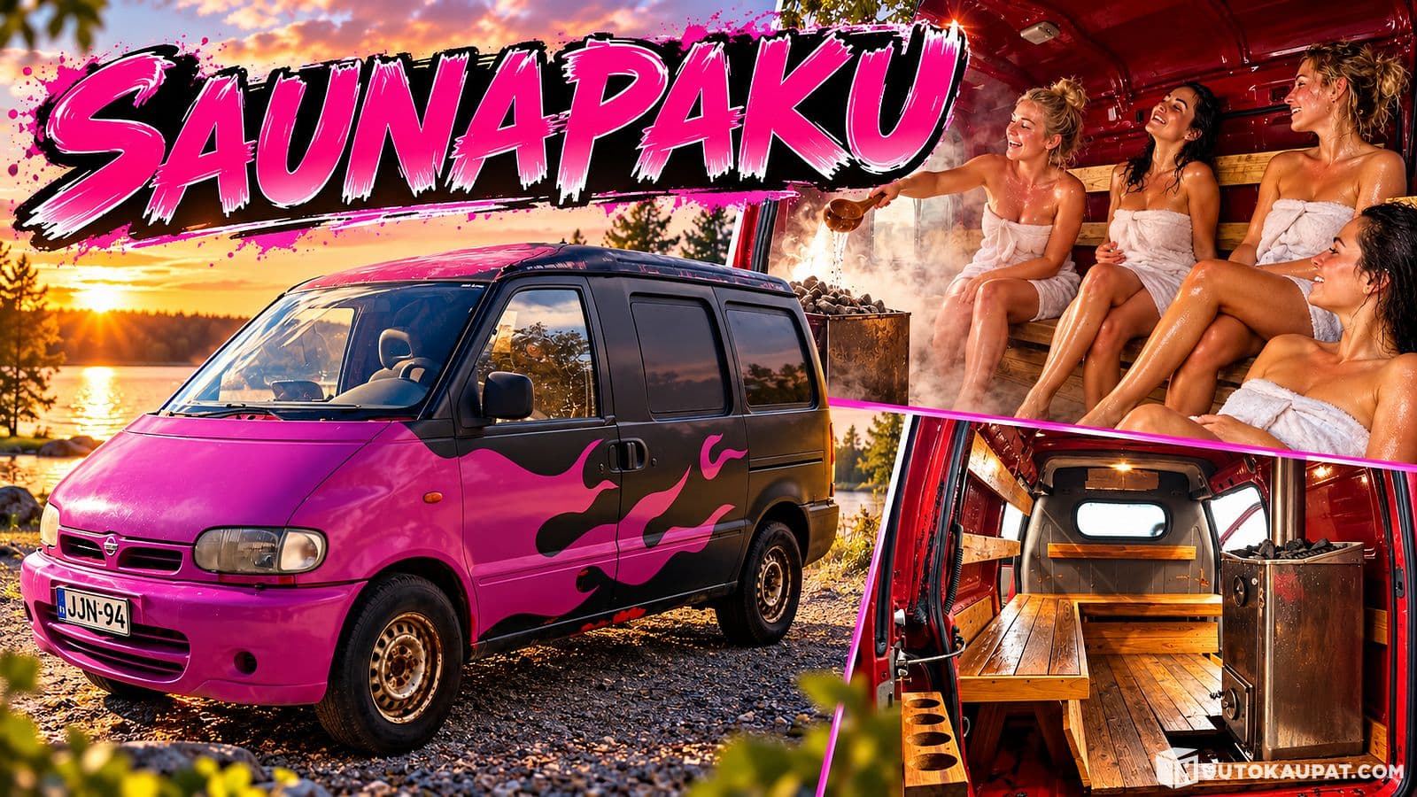 Nissan Vanette Sauna, 2001, Loviisa