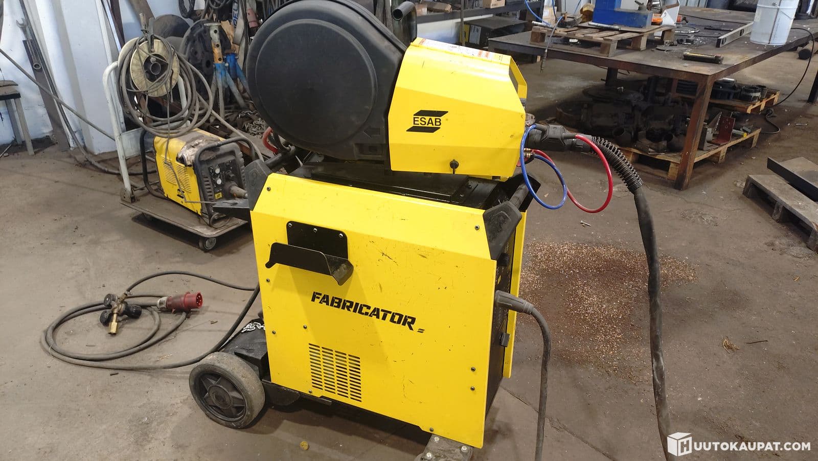 Esab Fabricator EM501i + Feed 304w, Punkalaidun