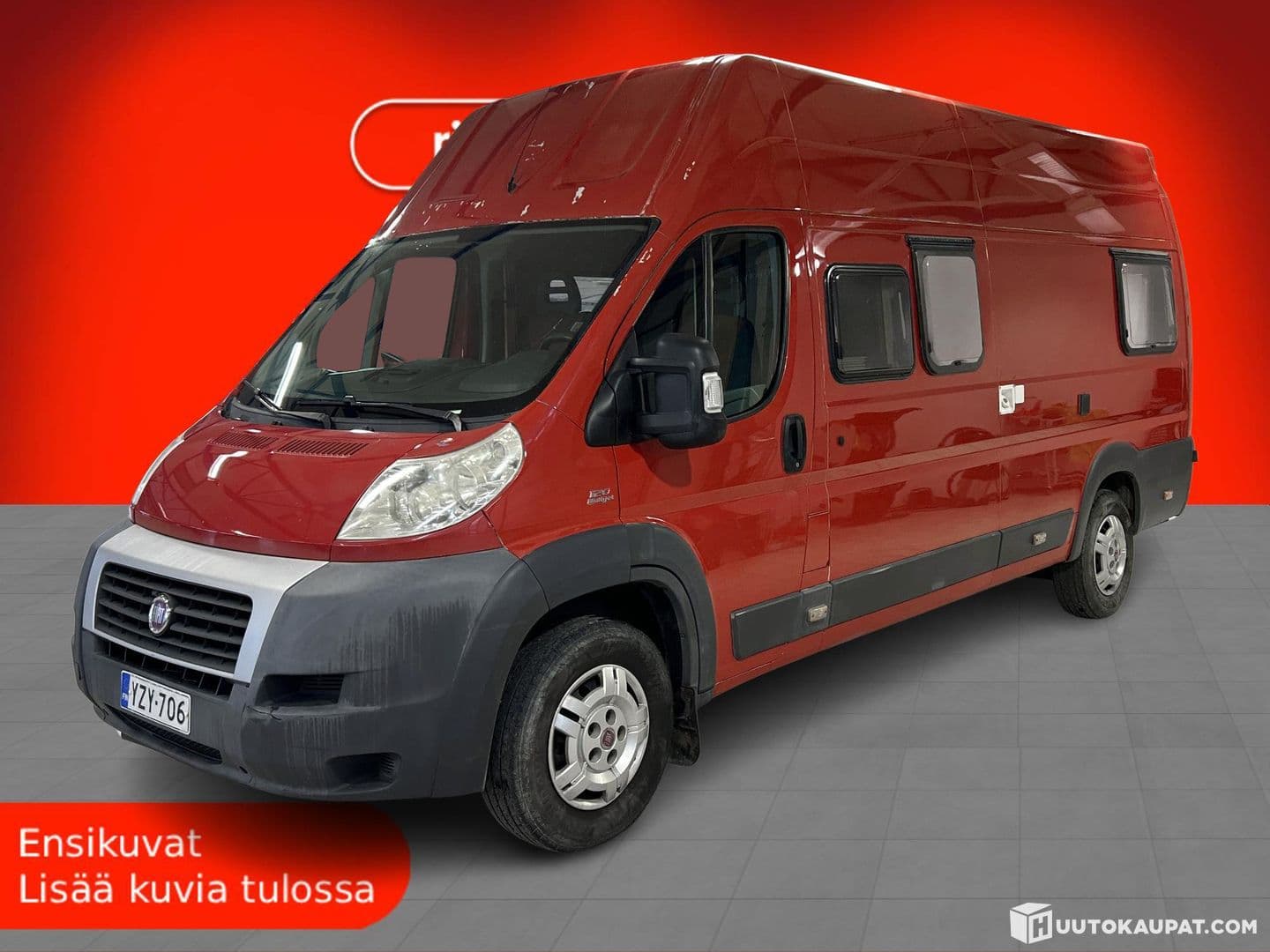 Fiat Ducato Omavalmiste retkeilyauto, 2011, Kokkola