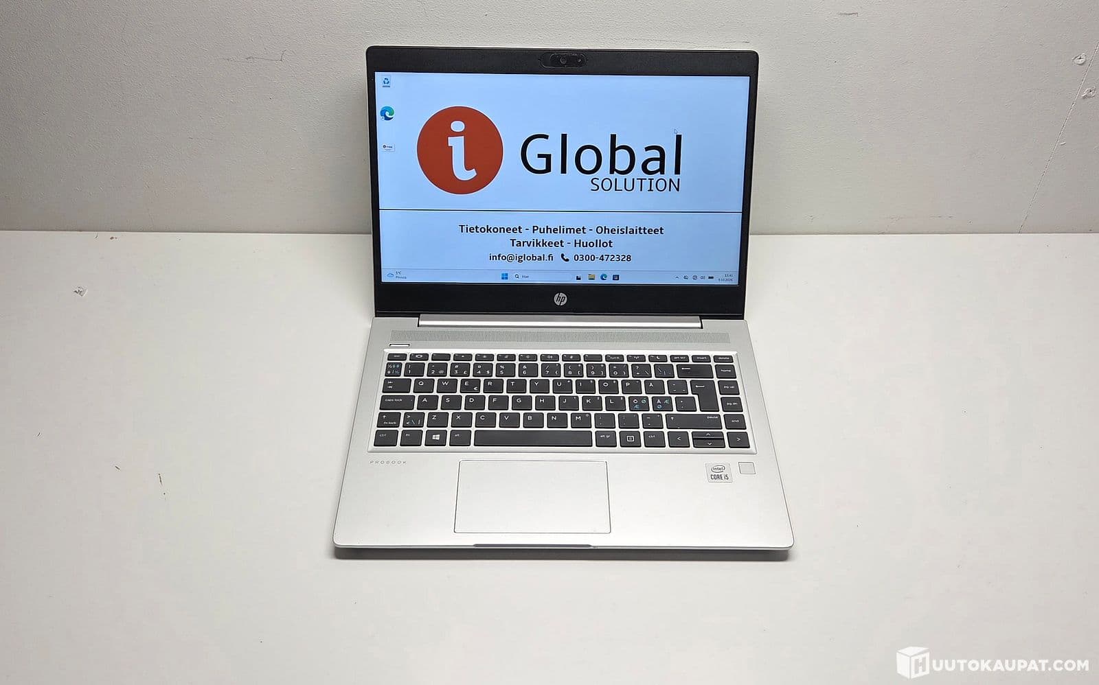 PROBOOK 440 G7 corporate cover - i5-10210U, 8GB DDR4/256 NVMe, -14" FHD IPS - Win 11 pro / VAT 25.5%, Pietarsaari