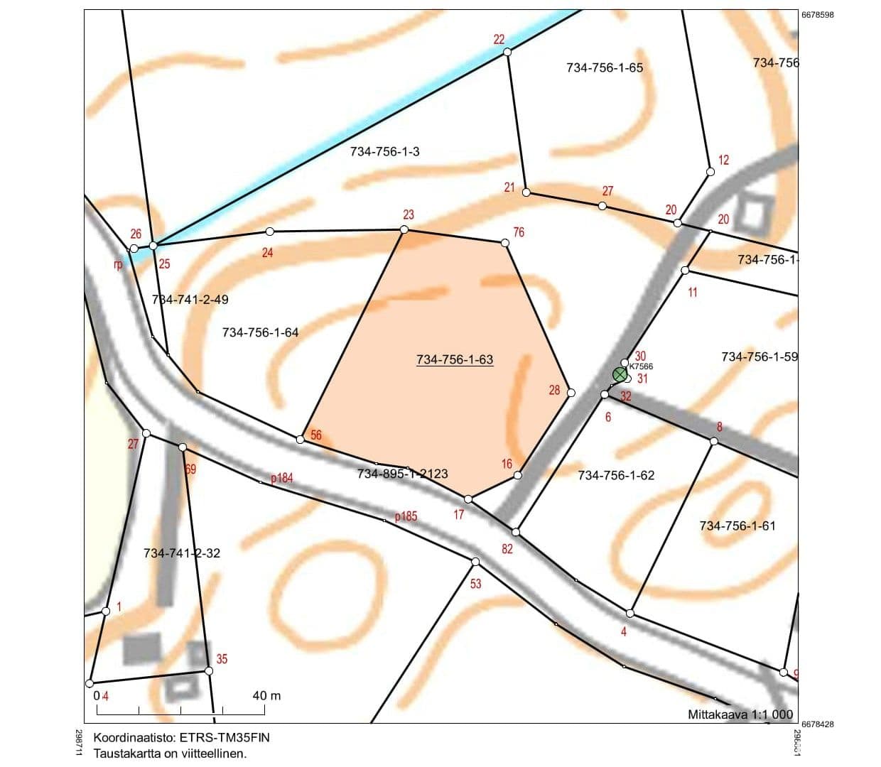 Foreclosed property 0.2720 hectares of cleared forest land / Utmätt fastighet, 0,2720 hektar avverkad skogsmark, Salo