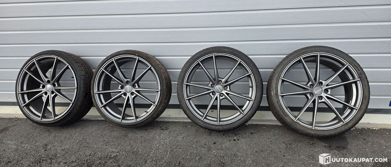 21" alumiinivanteet+renkaat - Sopii esimerkiksi MB Vito, Forssa
