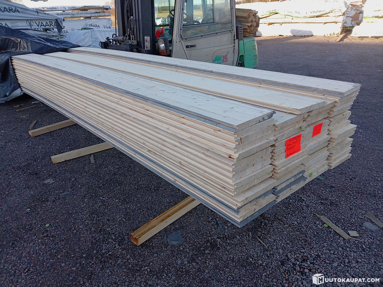 Wide Exterior Cladding Panel 28 x 277 UTW 342m, 86m2, Starting Price 3.02€/Meter, Loimaa