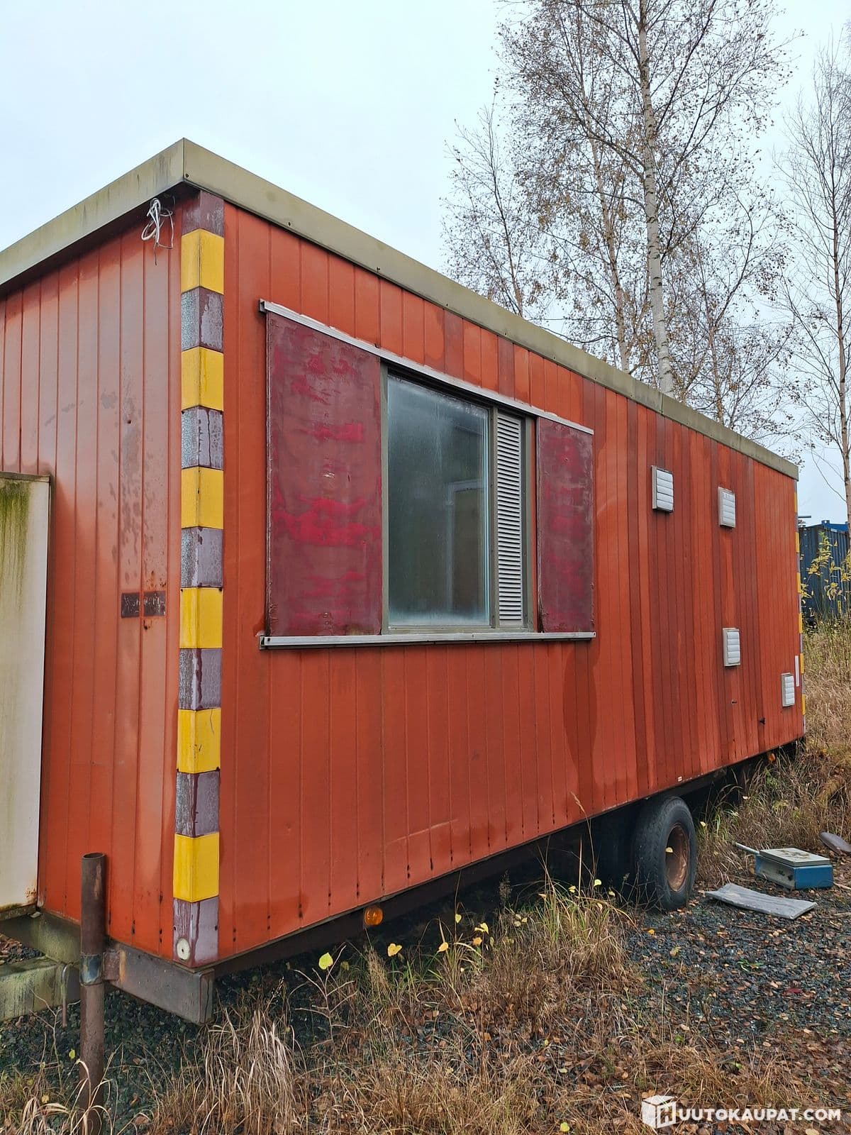 Workground barracks 7,1m x 2,7m, construction car, Ylöjärvi