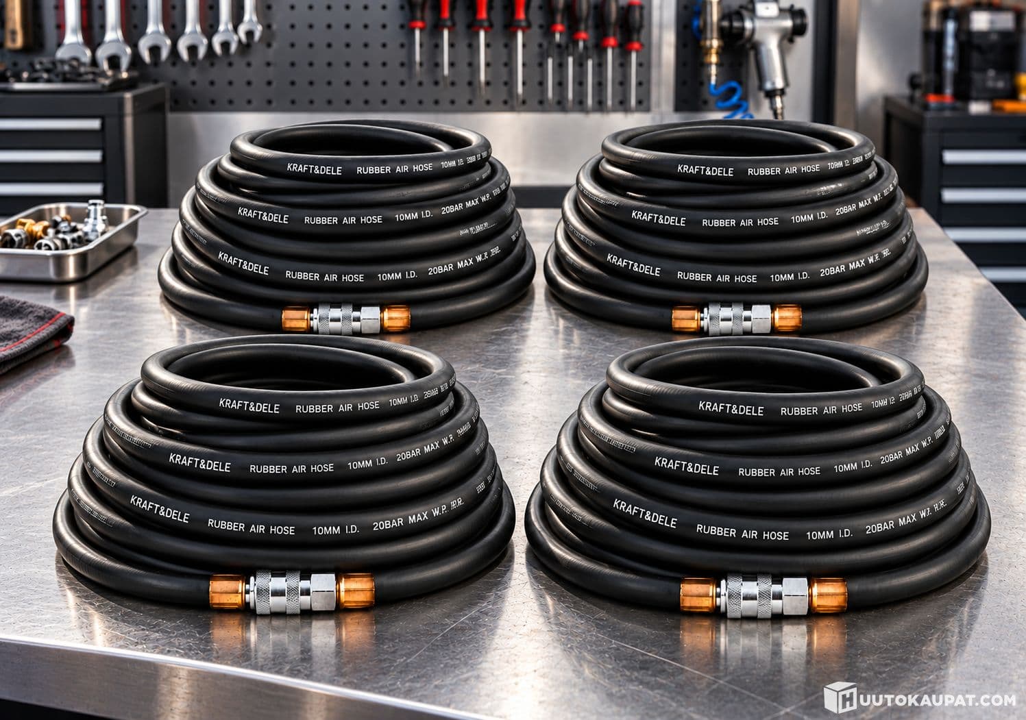 80 meters of rubber pneumatic hose 20m hose 4pcs, Isokyro