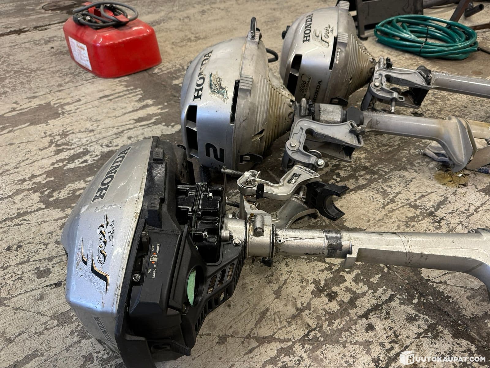 Three Honda 4-stroke outboard engines, Kuopio
