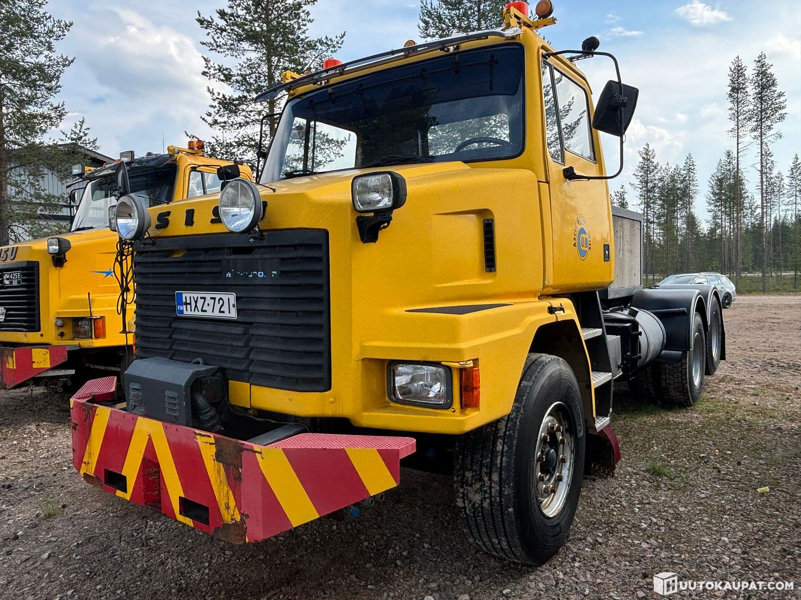 Sisu SR 260 CKH-6X2, 1988 Alaterä+lava. TYÖKONE, Rovaniemi
