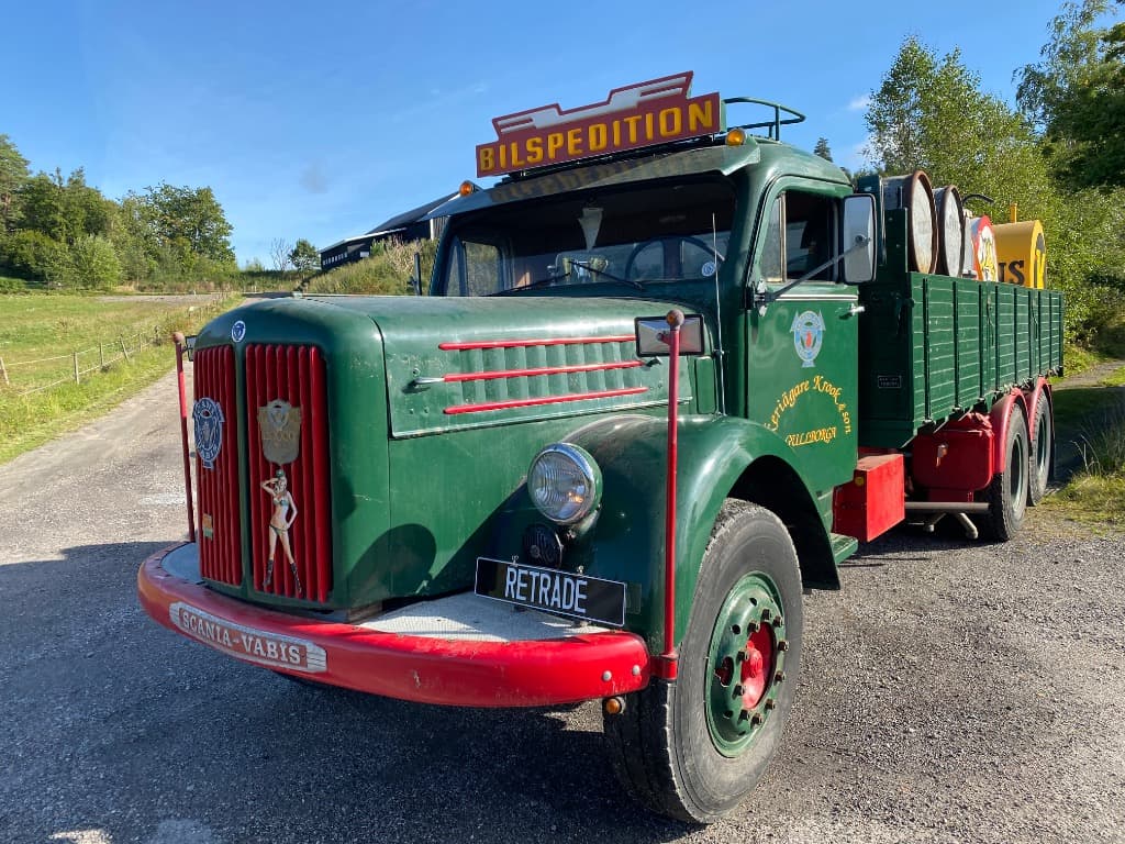 Veteran truck Scania Vabis LS71 from 1955
