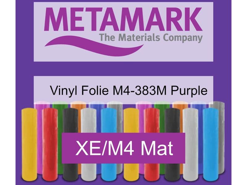 Cutting foil 50m x 61cm Metamark, xe/m4 matt, m4-383m purple