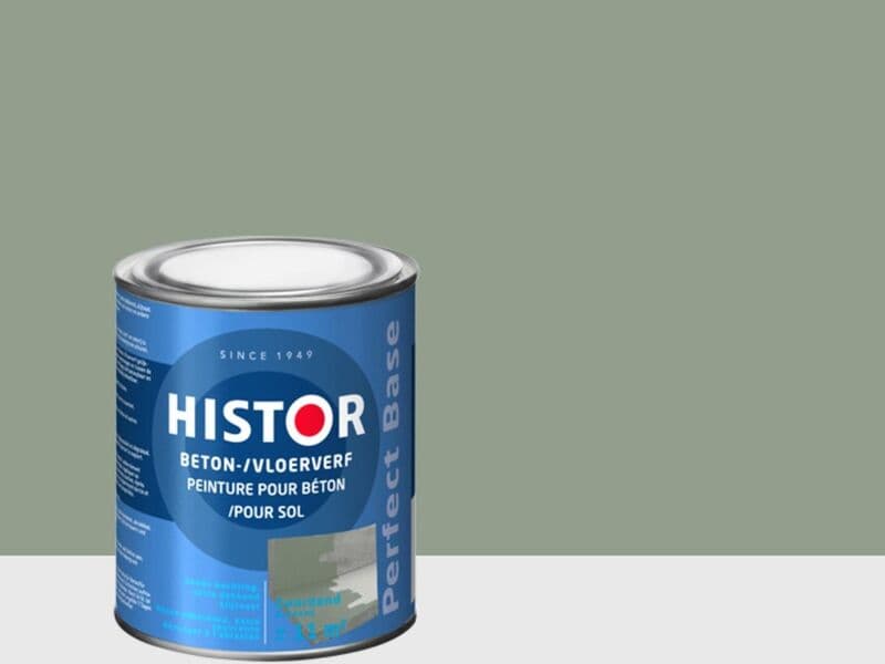 6x Concrete and floor paint Histor, perfect base, ordered, 750ml