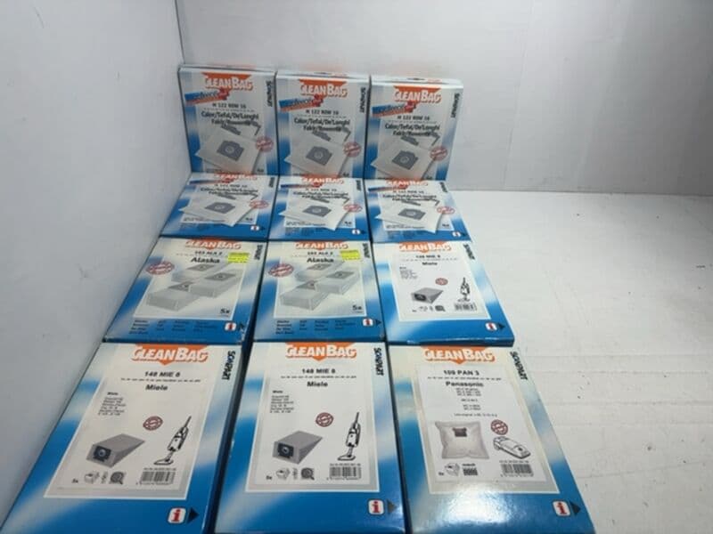 Lot of vacuum cleaner bags with filter