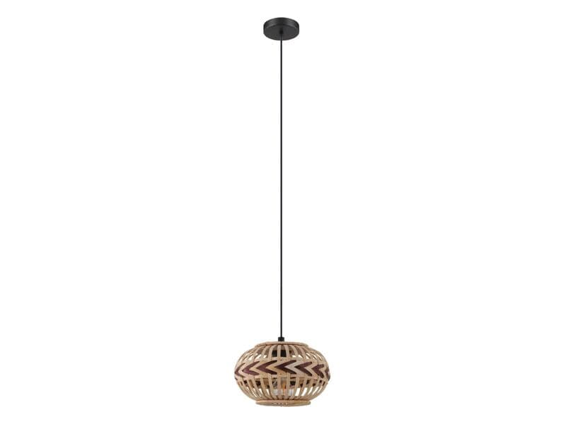 Pendant lamp E27 Ø 26 cm EGLO, dondarrion, black