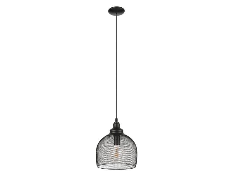 Vintage pendant lamp EGLO, straiton, black