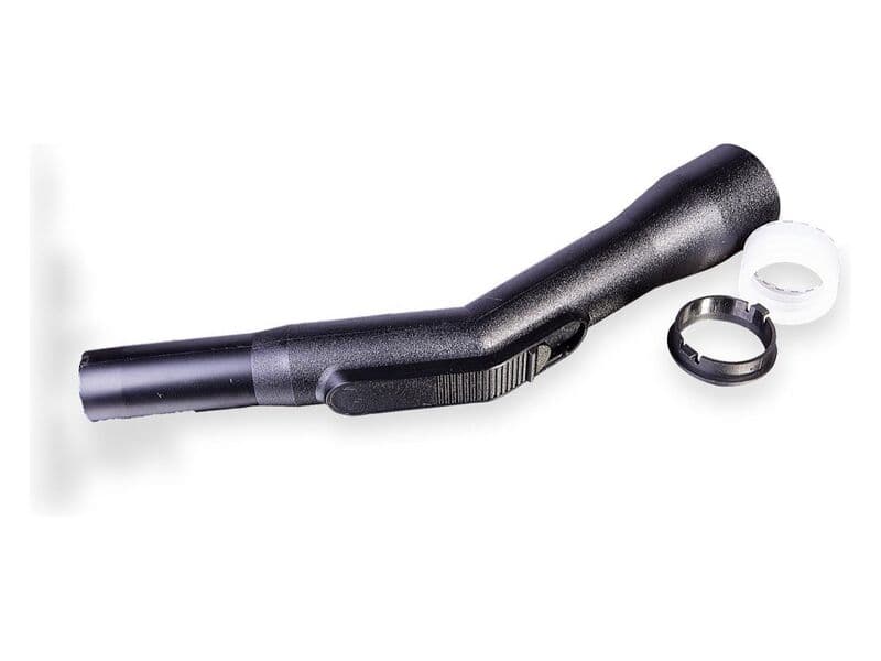 Approx. 12x Universal handle complete 32mm plastic, gun handle, black