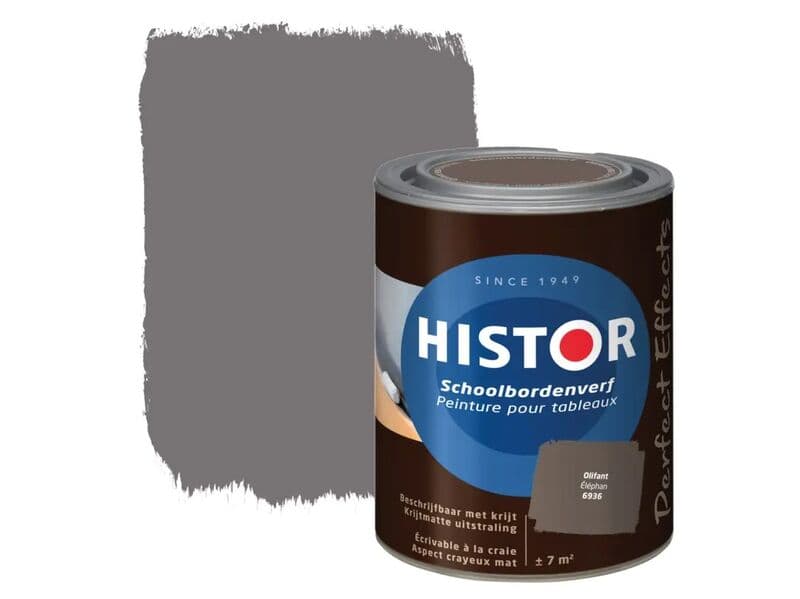 3x Blackboard Paint Histor, perfect effects, elephant, 1 liter