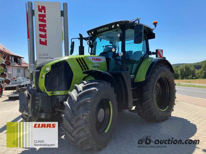CLAAS ARION 660 CMATIC CEBIS