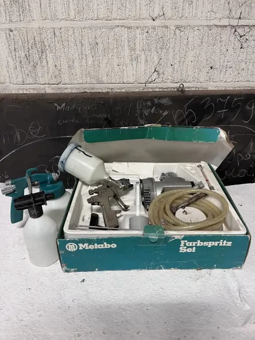 Spray Gun Set Metabo Farbspritz