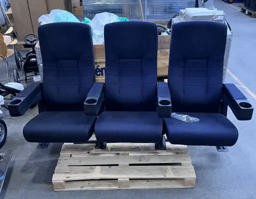 Cinema chairs 3 seats