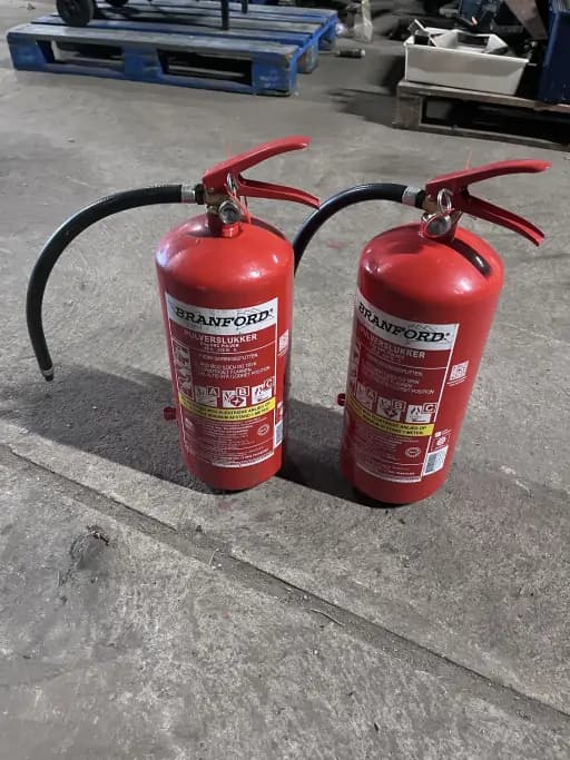 Branford 6kg powder extinguisher, 2 pcs