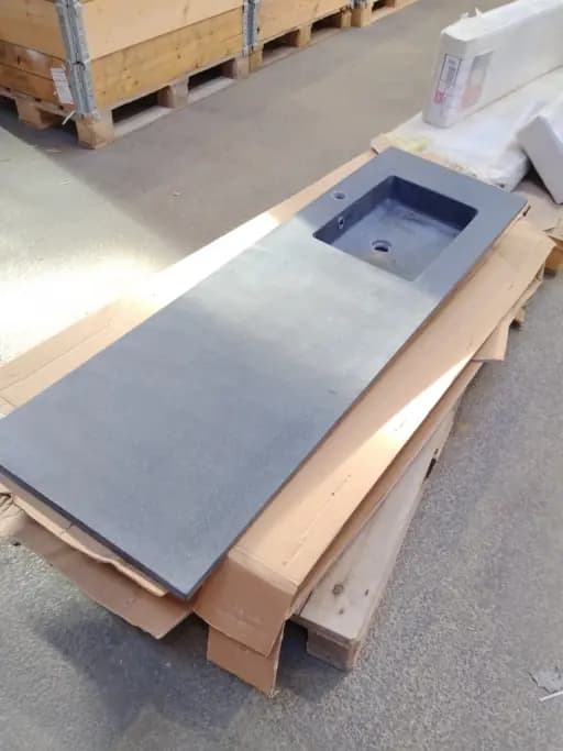 Hand washbasin D48xH10x162.2 cm