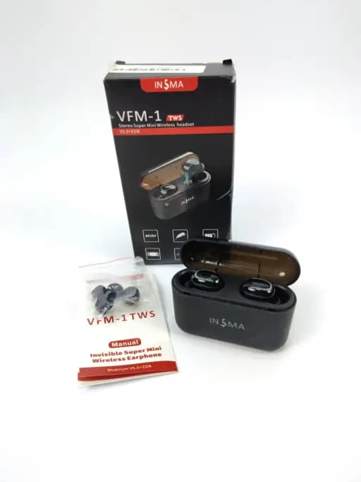 INSMA VFM-1 TWS Earbuds Black