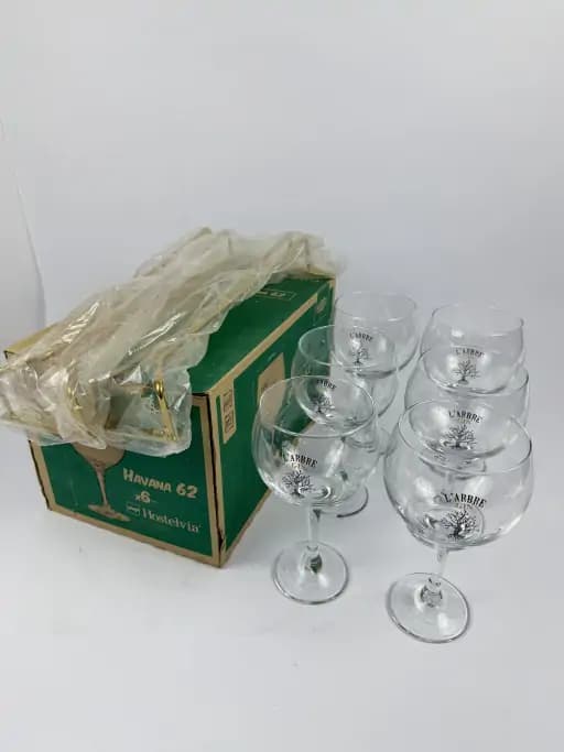 6 pcs. Ginglass Hostelvia Havana 62