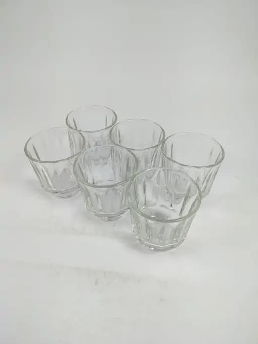 6 pieces Drinking glasses, Rochere France
