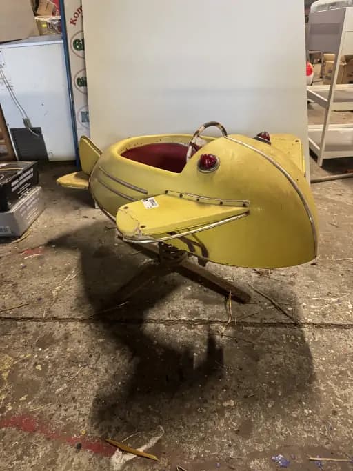 Vintage Spring Swing Aircraft